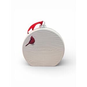 NIB Temptations Recipe Ornament White Woodland Cardinal Guacamole Christmas Tree